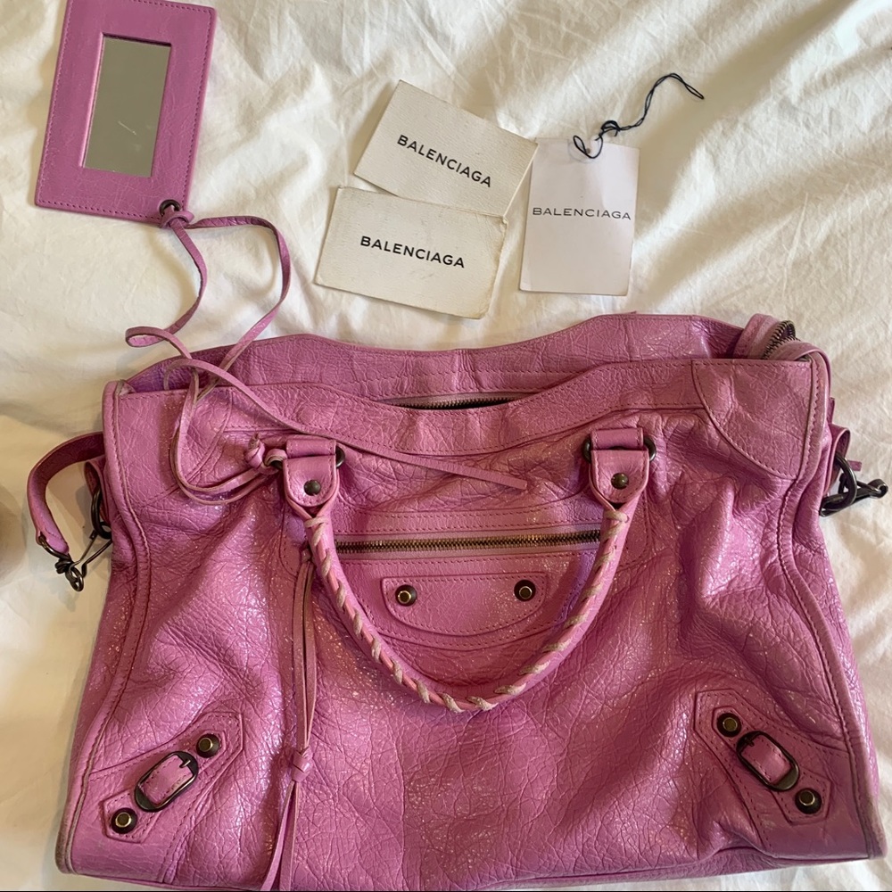 Balenciaga Motorcross Classic City Bag